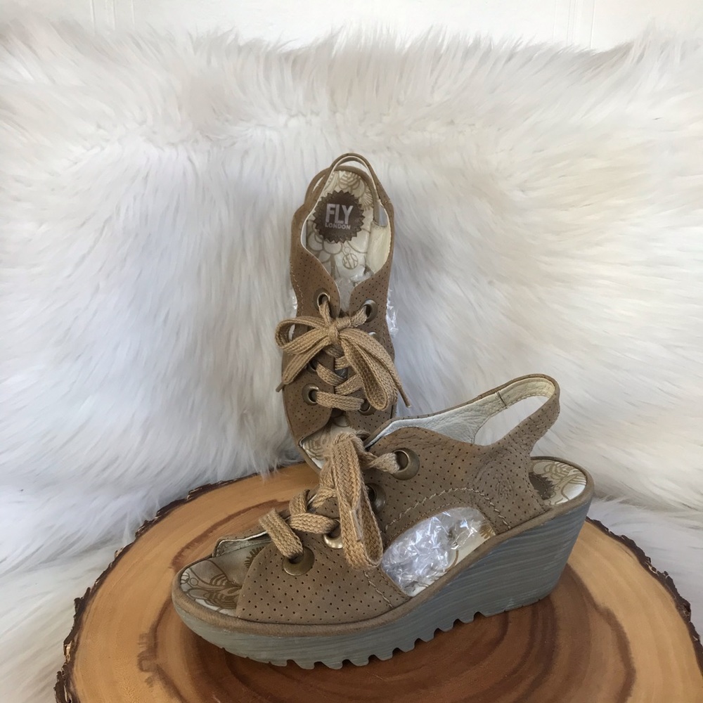 Fly London strappy leather sandals